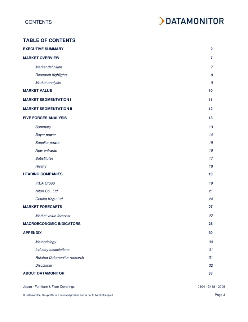 Industry Report - Furniture and Floor Coverings in Japan.pdf_第3页