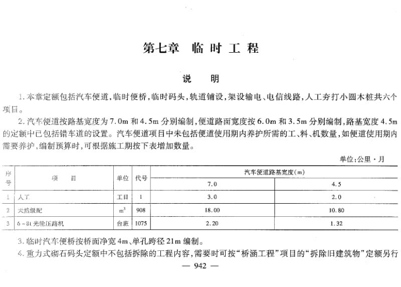 JTG／T B06-02-2007 公路工程预算定额（下册）临时工程.pdf_第2页