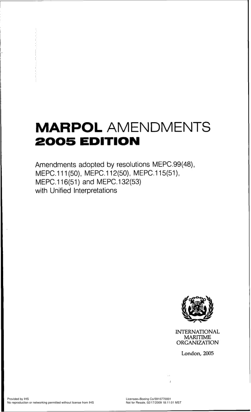 IMO-I525E-2005(MARPOL-73-78-AMD).pdf_第2页