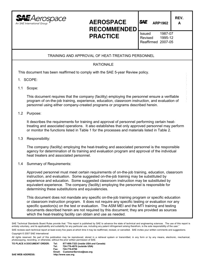 SAE-ARP-1962A-1995-R2007.pdf_第1页