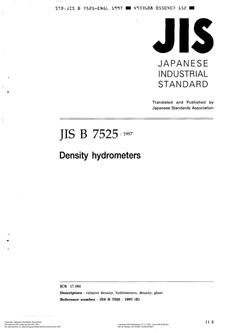 JIS-B-7525-1997-R2003-ENG.pdf_第1页