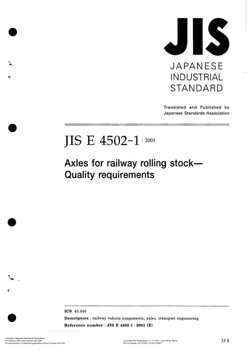 JIS-E-4502-1-2001-R2006-ENG.pdf_第1页