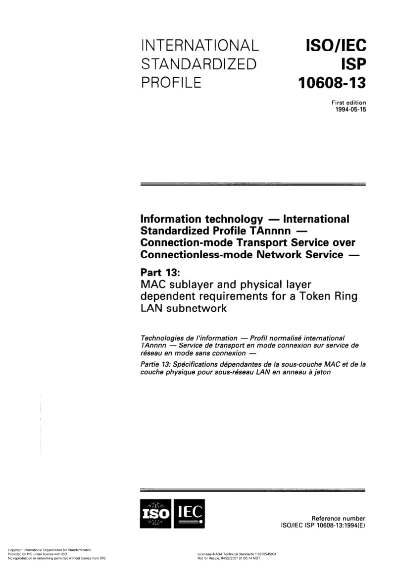 ISO-ISP-10608-13-1994.pdf_第1页