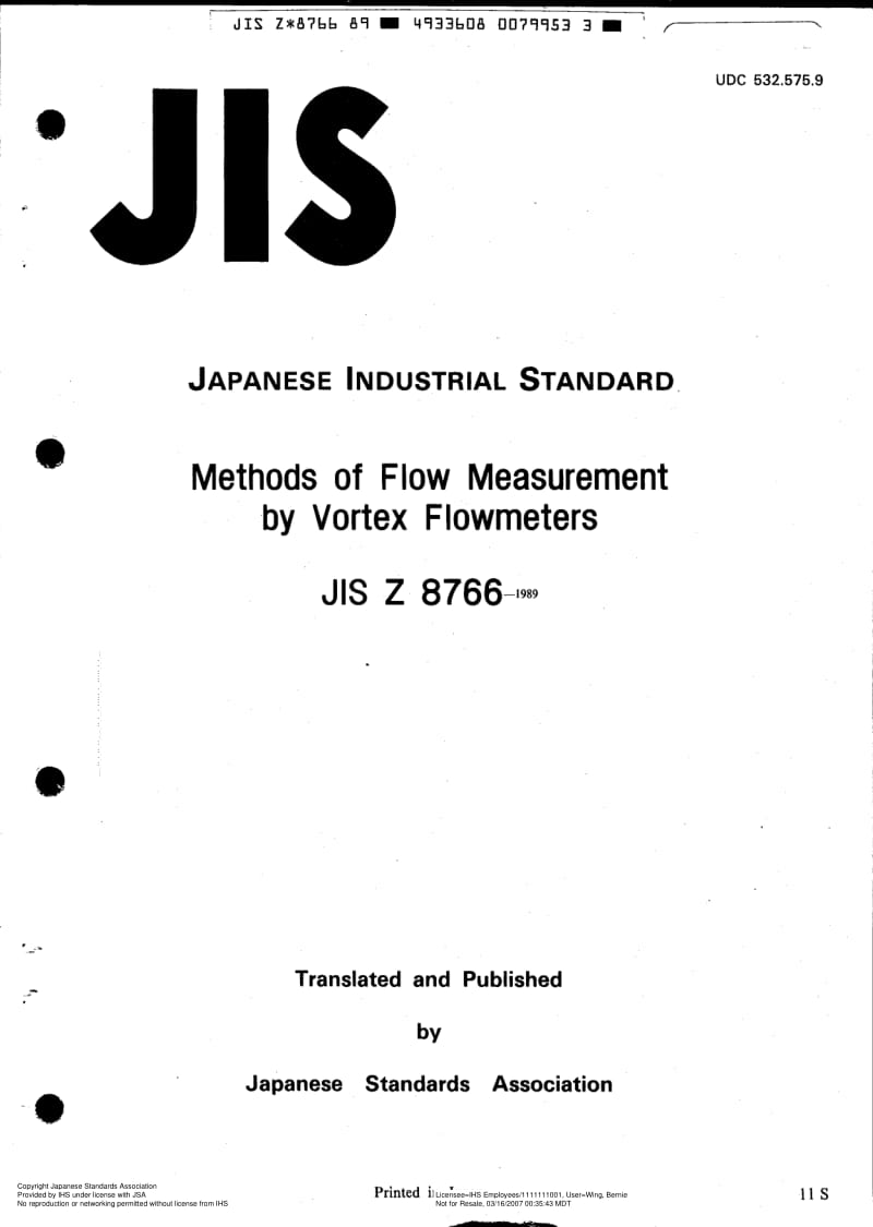 JIS-Z-8766-1989-ENG.pdf_第1页