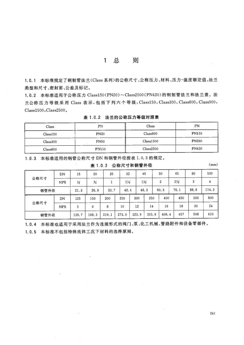 HG／T 20615-2009 钢制管法兰（Class系列） .pdf_第3页