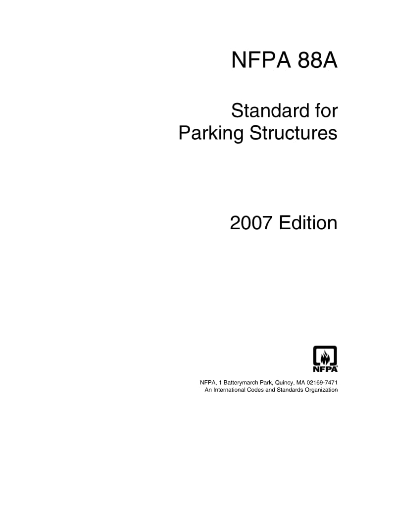 NFPA-88A-2006.pdf_第1页