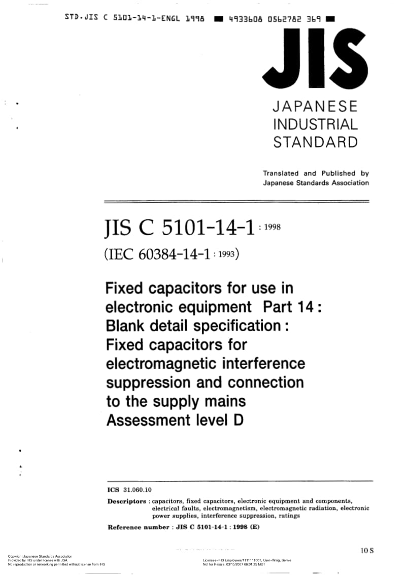 JIS-C-5101-14-1-1998-R2004-ENG.pdf_第1页