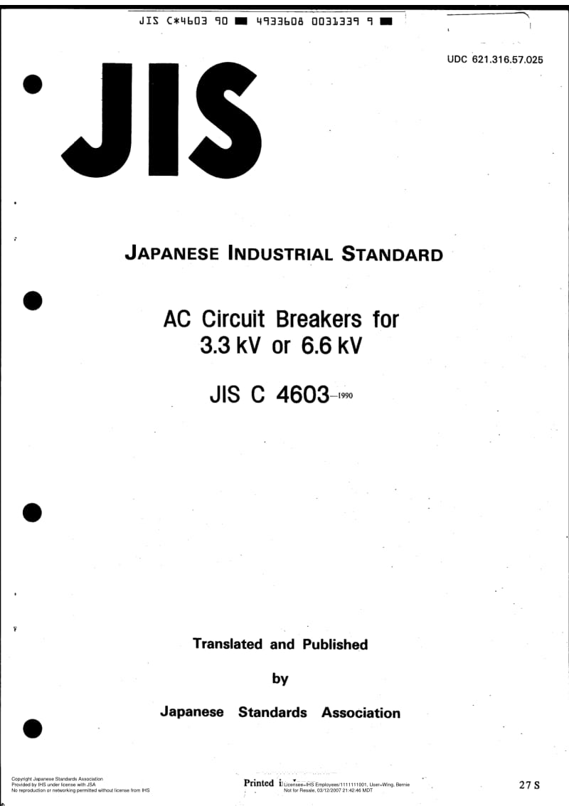 JIS-C-4603-1990-R2006-ENG.pdf_第1页