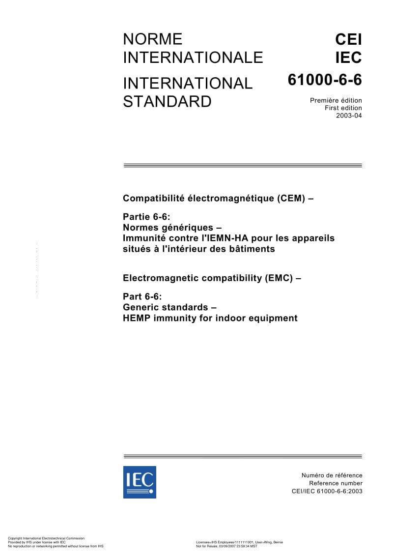 IEC-61000-6-6-2003.pdf_第1页