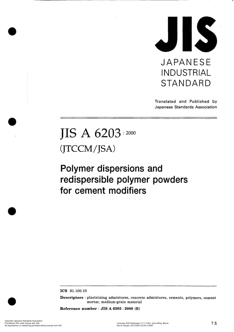 JIS-A-6203-2000-R2006-ENG.pdf_第1页