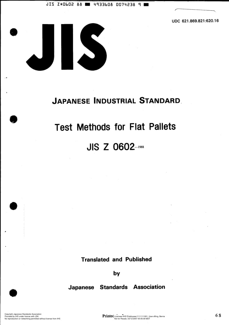 JIS-Z-0602-1988-R2005-ENG.pdf_第1页