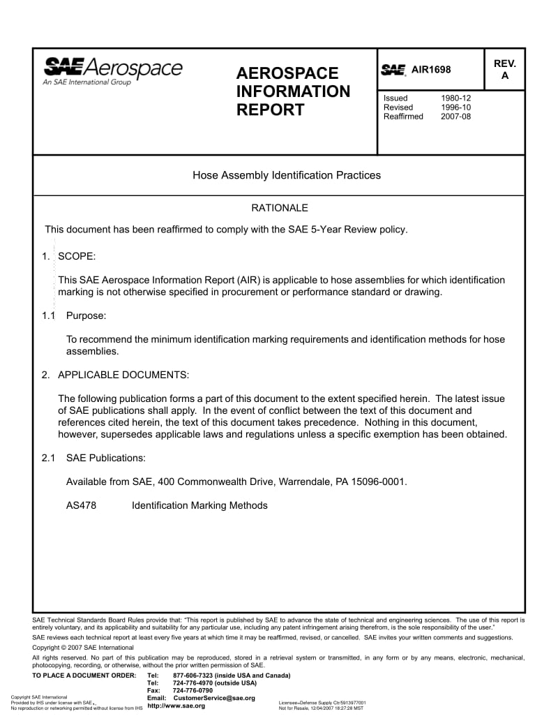 SAE-AIR-1698A-1996-R2007.pdf_第1页