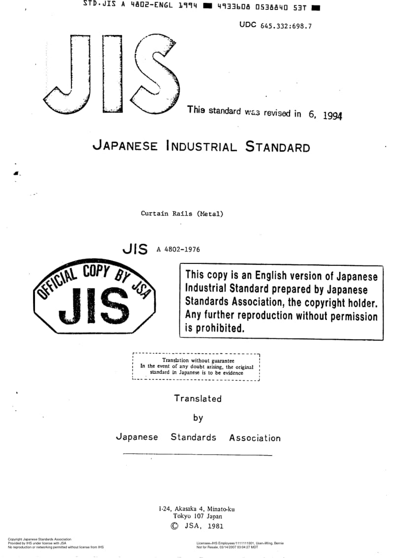 JIS-A-4802-1994-ENG.pdf_第1页