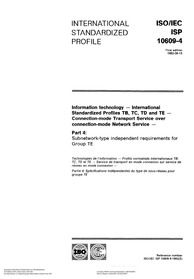 ISO-ISP-10609-4-1992.pdf_第1页