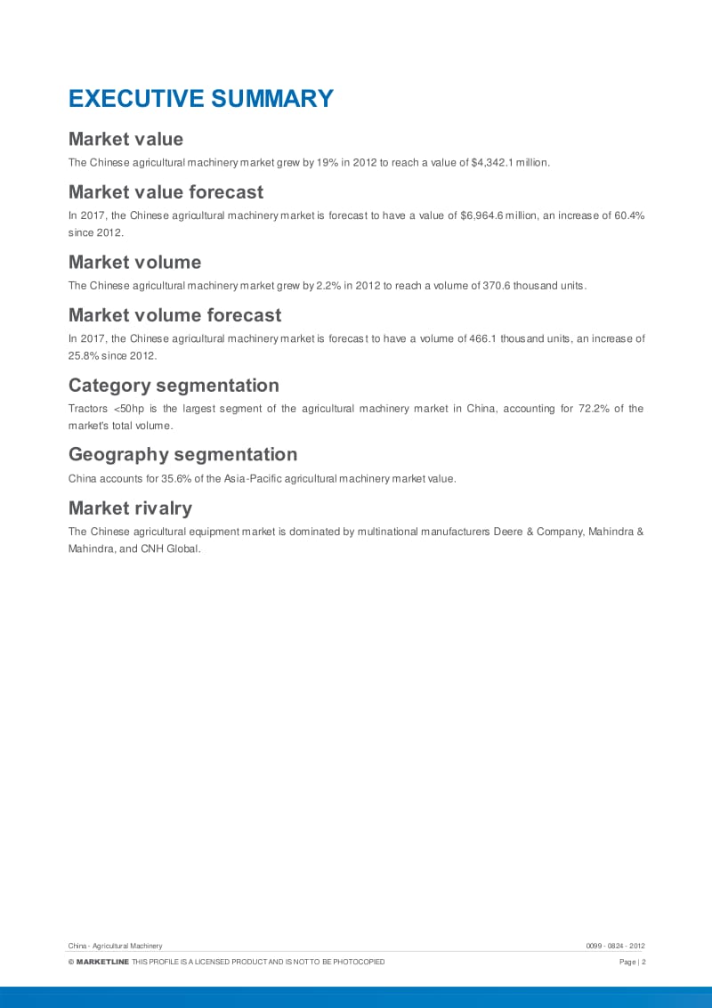 Industry Report - Agricultural Machinery in China.pdf_第2页