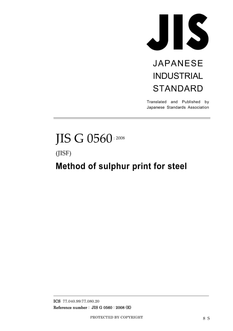 JIS-G-0560-2008-ENG.pdf_第1页