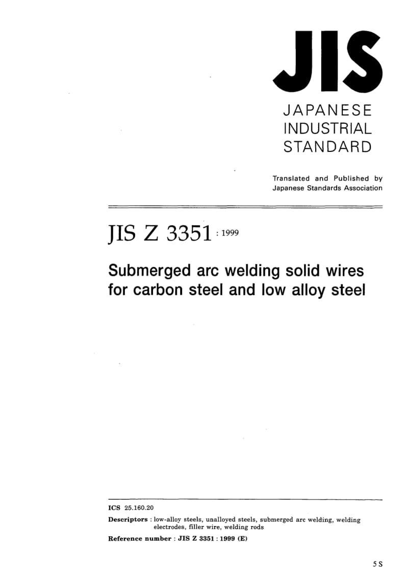 JIS-Z-3351-1999-R2005-ENG.pdf_第1页