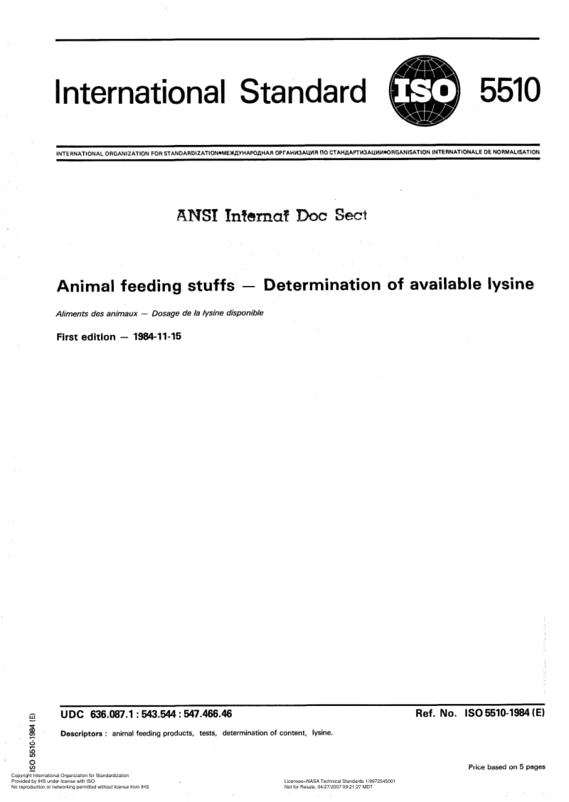 ISO-5510-1984.pdf_第1页