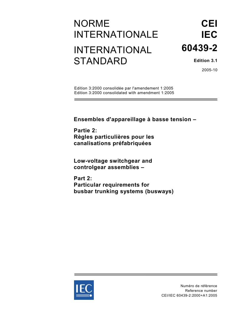 IEC-60439-2-2005.pdf_第1页
