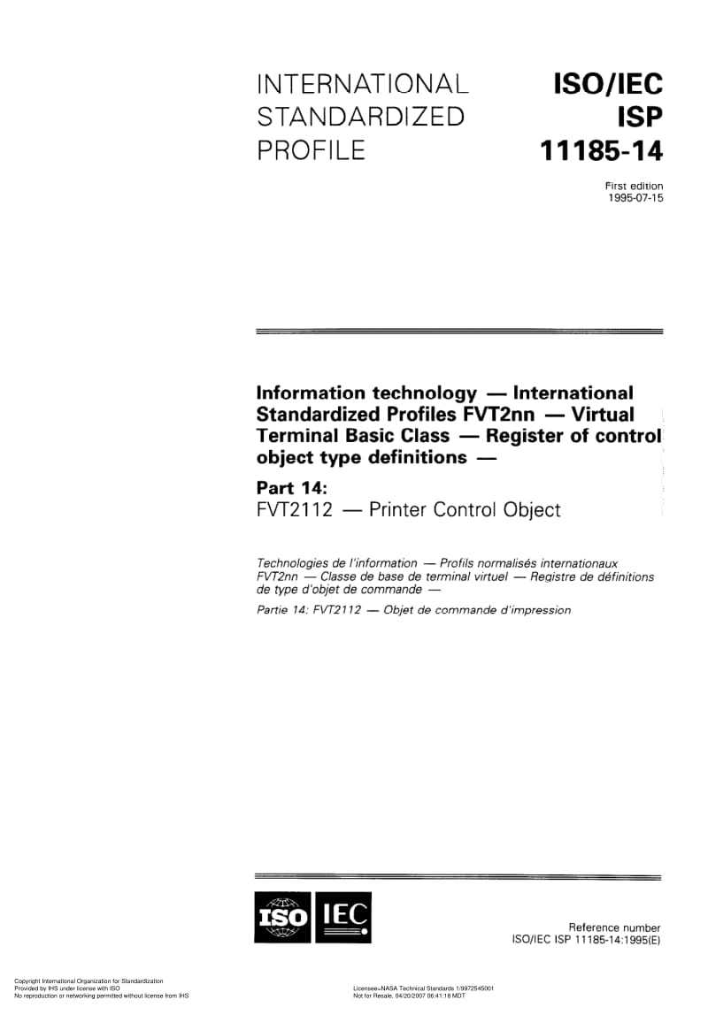 ISO-ISP-11185-14-1995.pdf_第1页