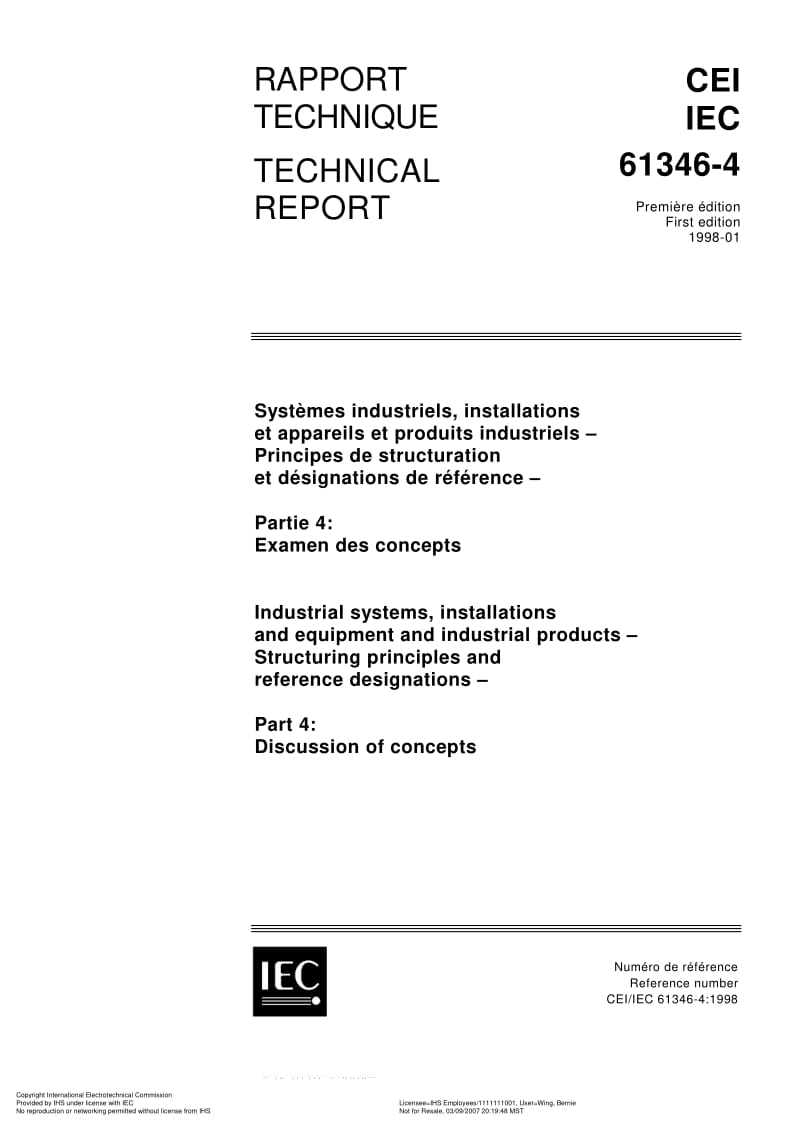 IEC-TR-61346-4-1998.pdf_第1页