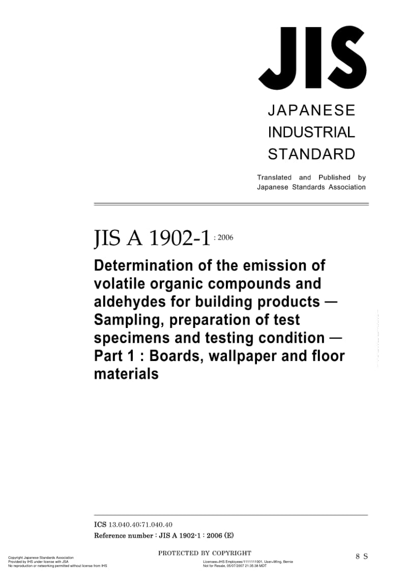 JIS-A-1902-1-2006-ENG.pdf_第1页