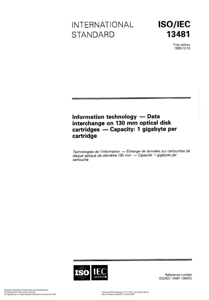 ISO-13481-1993.pdf_第1页