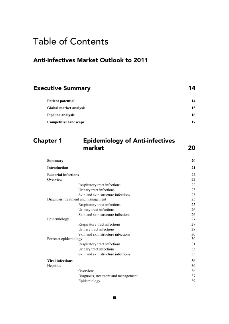 The Global Anti-Infectives Market Outlook to 2011.pdf_第3页