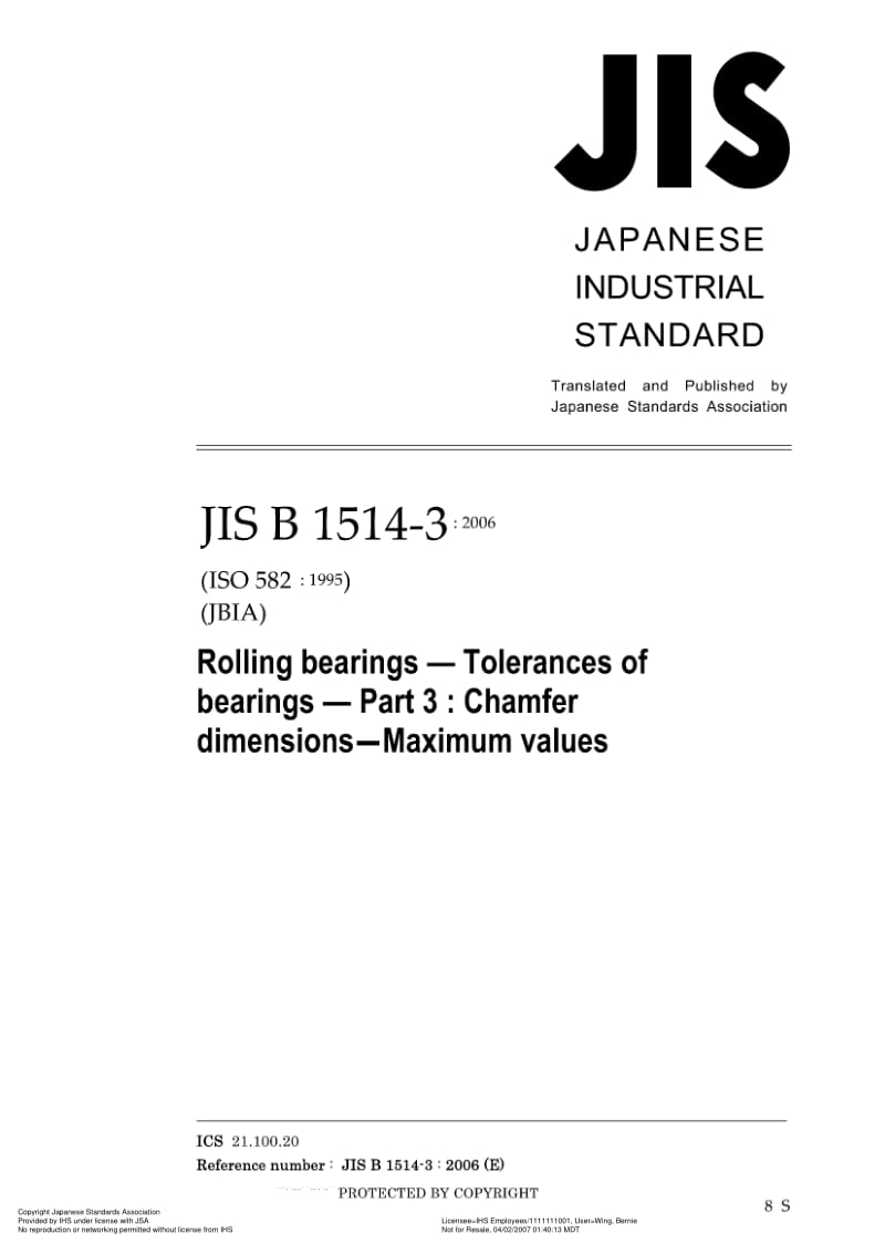 JIS-B-1514-3-2006-ENG.pdf_第1页