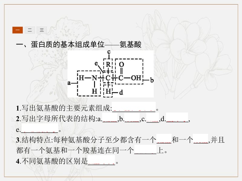 2019_2020学年高中生物2.2.2蛋白质和核酸的结构和功能课件苏教版必修.pdf_第3页