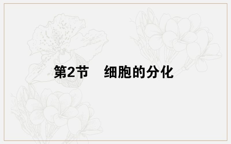 2019-2020学年高中生物人教版必修1课件：6.2 细胞的分化 .pdf_第1页