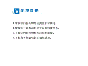 2019年秋高中化学人教版必修1 同步课件（系列一）：第三章 第2节 铝的重要化合物 .pdf