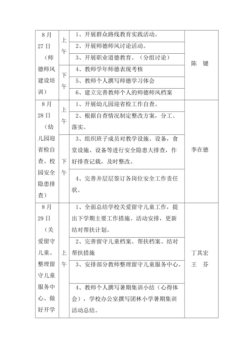 小学教师暑期集训活动方案.doc_第3页