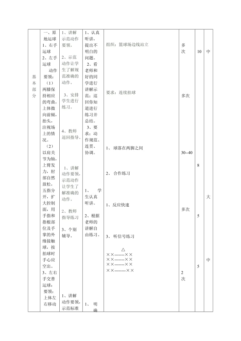 小学体育《篮球运球》教案.doc_第3页