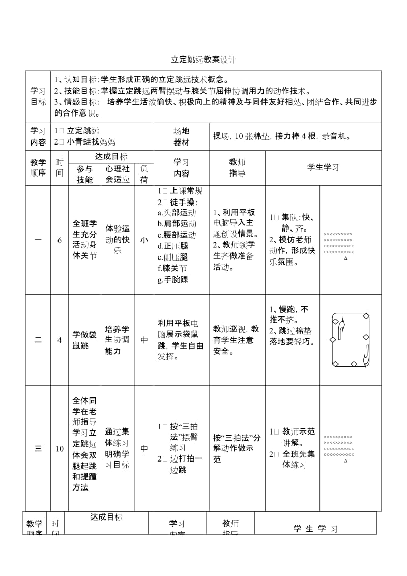 小学体育《立定跳远》教学设计　.doc_第1页