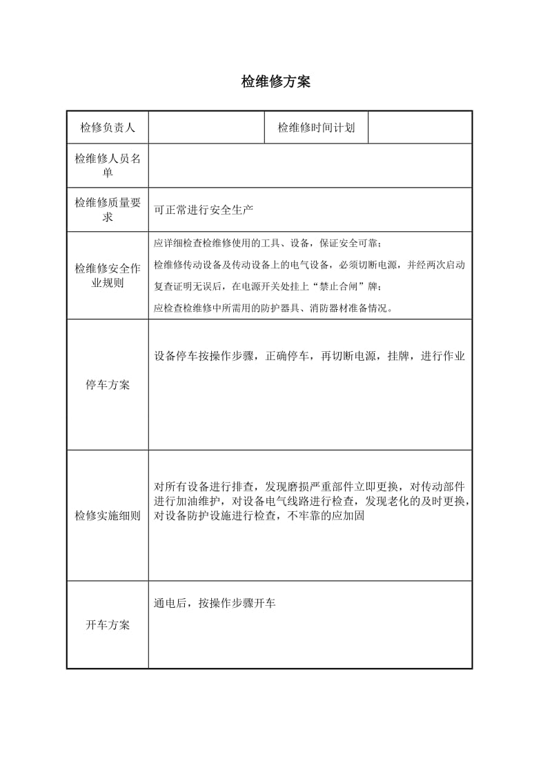 检维修方案.doc_第1页