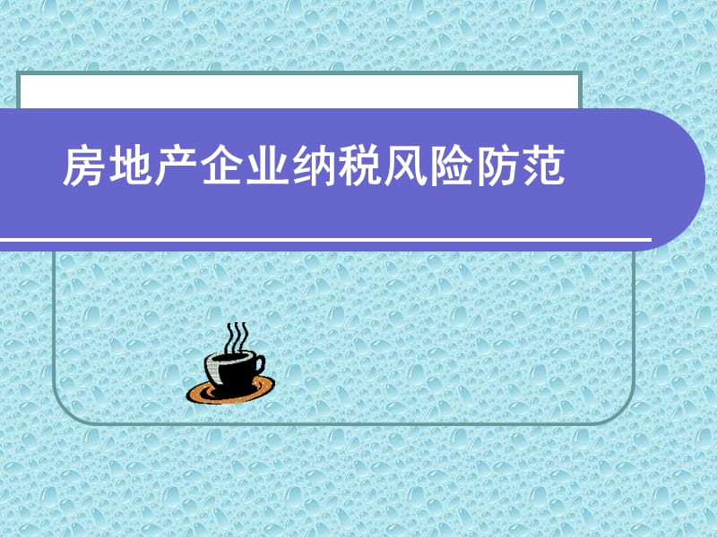 房地产企业纳税风险防范.ppt_第1页