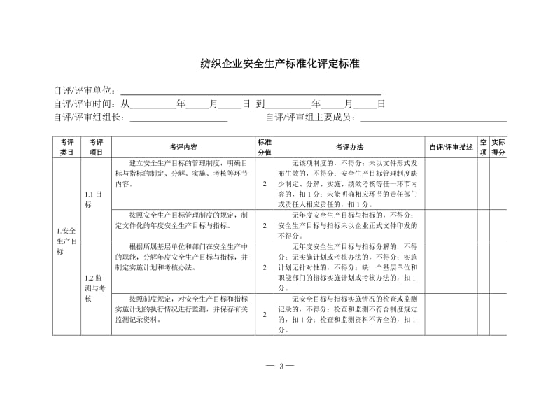 纺织企业安全生产标准化评定标准.doc_第3页