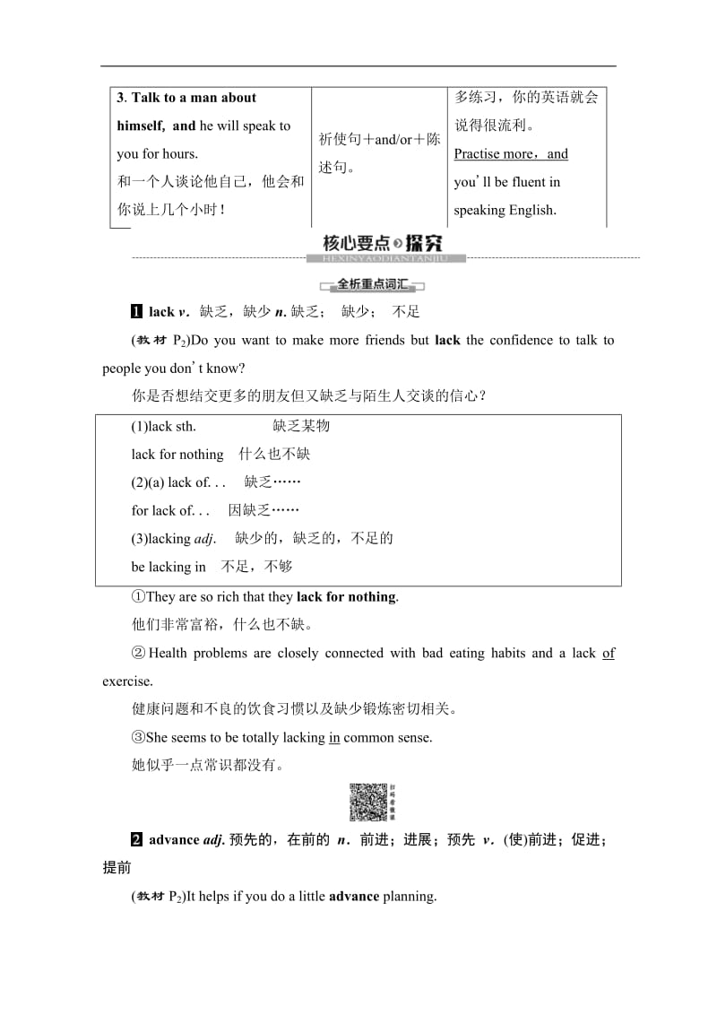 2019-2020同步外研英语选修六新突破讲义：Module 1 Section Ⅱ　Learning about Language Word版含答案.pdf_第3页