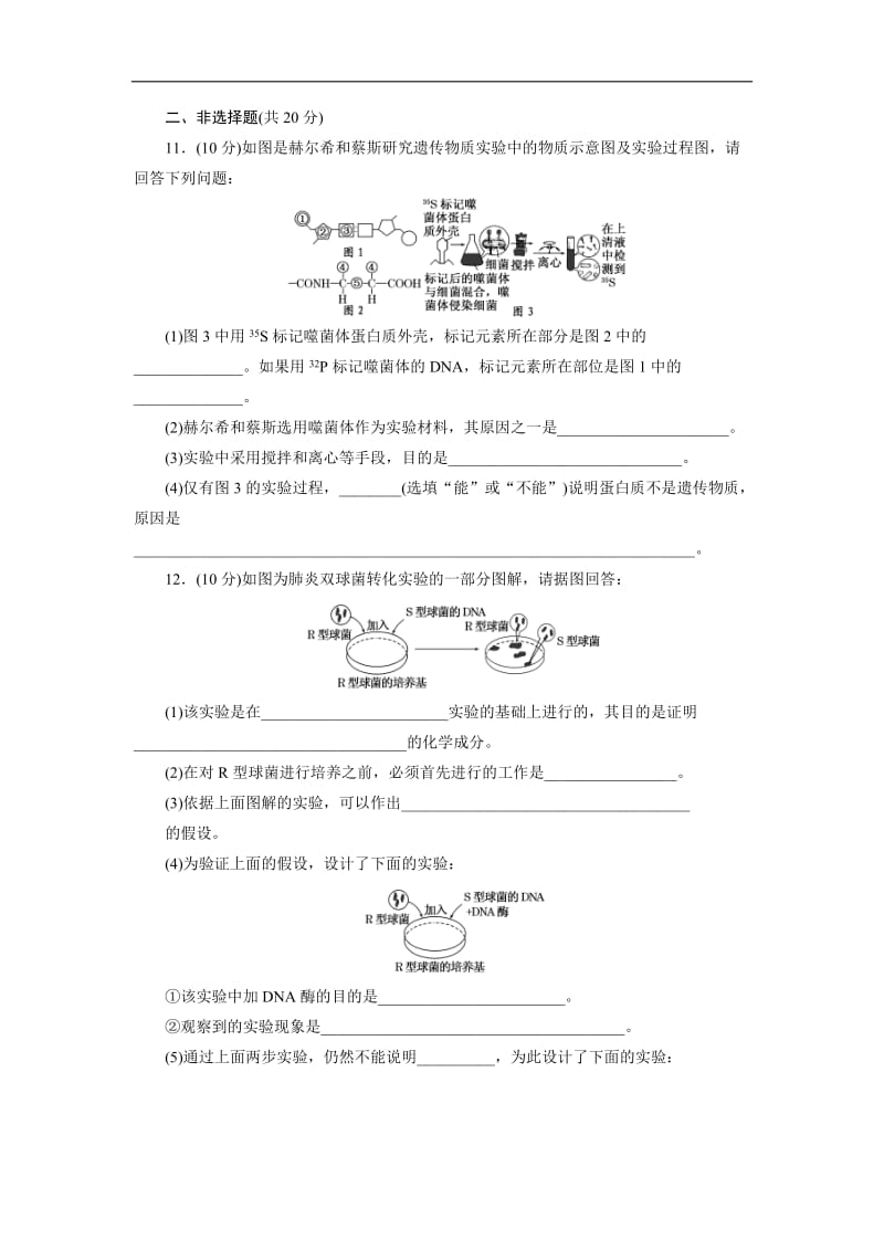 2019-2020学年高一生物苏教版必修二课下能力提升：（八） Word版含解析.doc_第3页