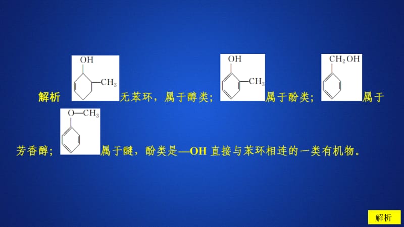 2020化学同步导学人教选修五课件：第三章 烃的含氧衍生物 第一节 第2课时 课后提升练习 .ppt_第2页