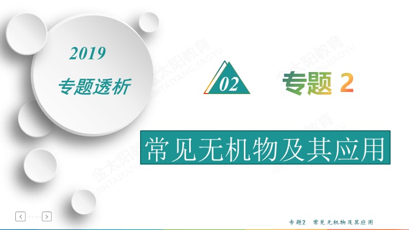 2019年化学——常见无机物及其应用.ppt_第1页