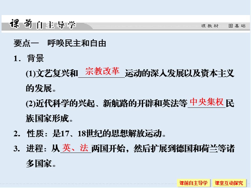 2019-2020学年高中历史人民版必修3课件：专题六 西方人文精神的起源与发展 6-3 .ppt_第3页