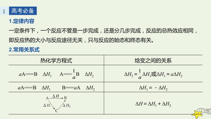 通用版2020高考化学二轮复习专题五化学反应与能量四课件.pptx_第2页