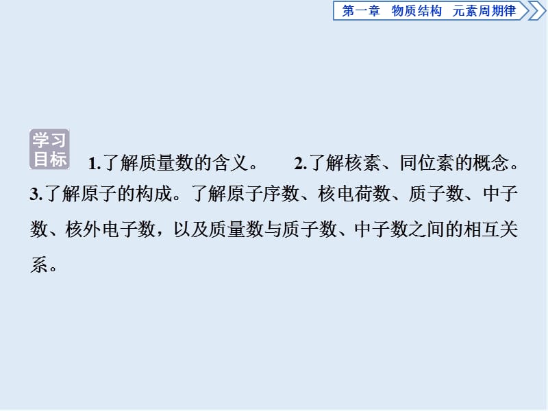 2019-2020学年新素养培优同步人教版化学必修二课件：1.1 第3课时　核　素 .ppt_第2页