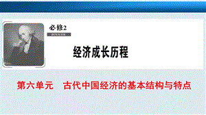 2019版一轮优化探究历史（北师大版）课件：必修2 第6单元 第13讲 商业的发展和资本主义萌芽的缓慢发展 .ppt