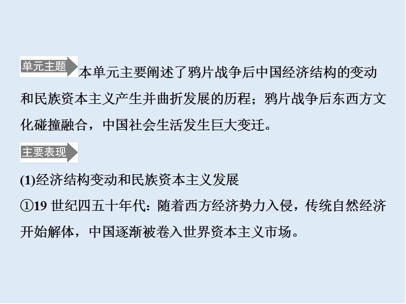 2019版一轮优化探究历史（人民版）课件：专题七 第14讲　近代中国民族工业的兴起、曲折发展和历史命运 .ppt_第3页