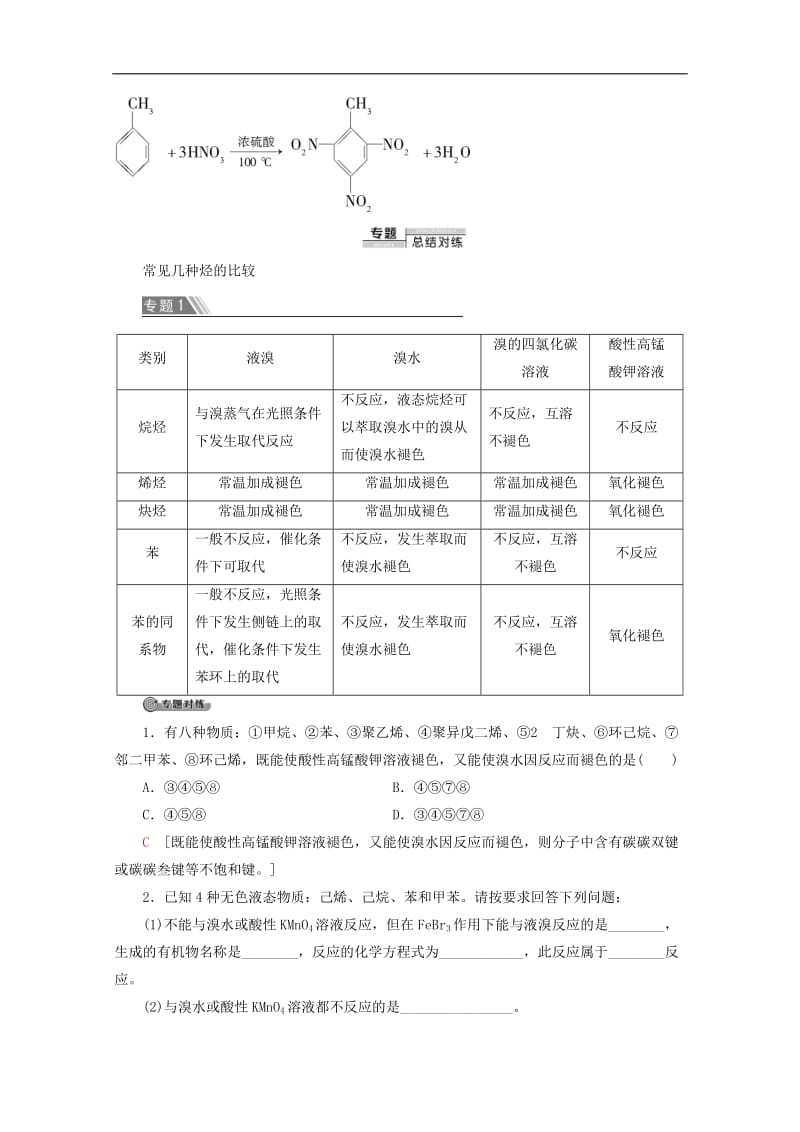 2019-2020年高中化学专题3专题复习课教案苏教版选修52.doc_第2页