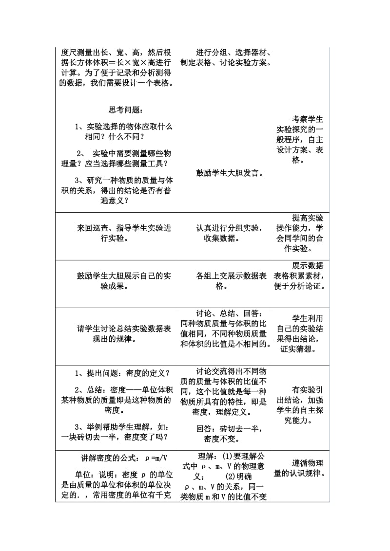 《密度》教学设计.doc_第3页