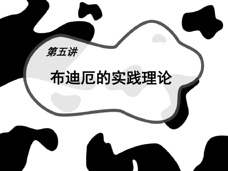 第五讲布迪厄的实践理论..pdf_第1页